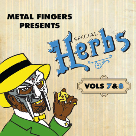 MF DOOM - SPECIAL HERBS VOL 7 & 8 (VINYLE BLEU