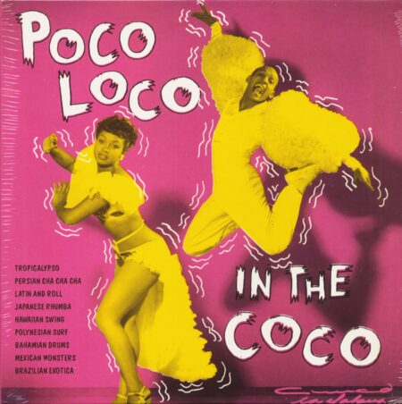 Des perles ultra-rare extraites de 45 et 78 tours sortis dans les années 50 et au début des années 60 par d'obscures maisons de disques. Un mélange unique de genres parfait pour une fête exotique réussie : TROPICALYPSO, CHA CHA CHA PERSAN, LATIN AND ROLL, RHUMBA JAPONAISE, SWING HAWAÏEN, SURF POLYNÉSIEN, TAMBOURS BAHAMIENS, MONSTRES MEXICAINS, EXOTISME BRÉSILIEN. "La plus folle des compilations de musique du monde entier !!! Cette compilation rassemble un mélange mondial d'obscures galettes de danse des années 50 et 60." "Une concoction brillante et folle d'exotisme et de nouveautés internationales insensées. "Si vous avez besoin de quelque chose de nouveau à écouter après avoir épuisé vos disques Las Vegas Grind et Jungle Exotica, alors ceci est pour VOUS ! Ce plateau animera n'importe quelle fête !" "Des folies tropicales et des morceaux en langues étrangères totalement farfelus qui vous feront sauter les yeux et les oreilles comme du maïs.
