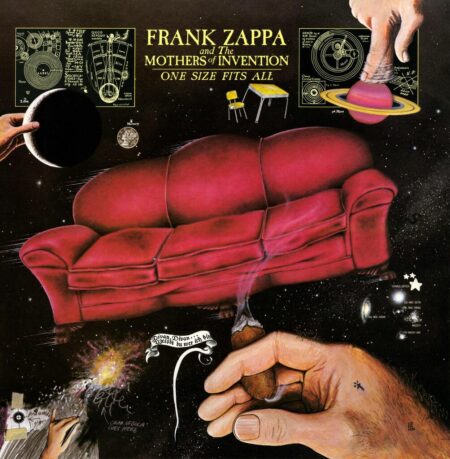 ZAPPA, FRANK - ONE SIZE FITS ALL (EDITION LIMITEE DOUBLE VINYLE BLACK GLITTER) - LP