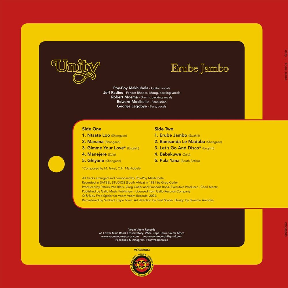 UNITY - ERUBE JAMBO