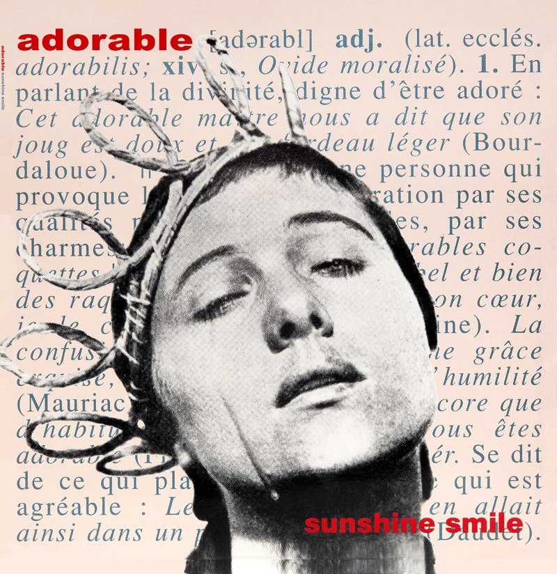 Réédition du premier single d’Adorable, Sunshine Smile, sorti en 1992 sous le label emblématique Creation Records. Ce morceau est aujourd’hui considéré comme un classique underground du genre shoegaze, et le groupe gagne de nouveaux fans à mesure qu’il est redécouvert. Tracklisting Face A 1. Sunshine Smile Face B 1. A To Fade In 2. Sunburnt