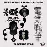 LITTLE BARRIE & MALCOLM CATTO - ELECTRIC WAR (BONE MARBLE VINYL) - LP
