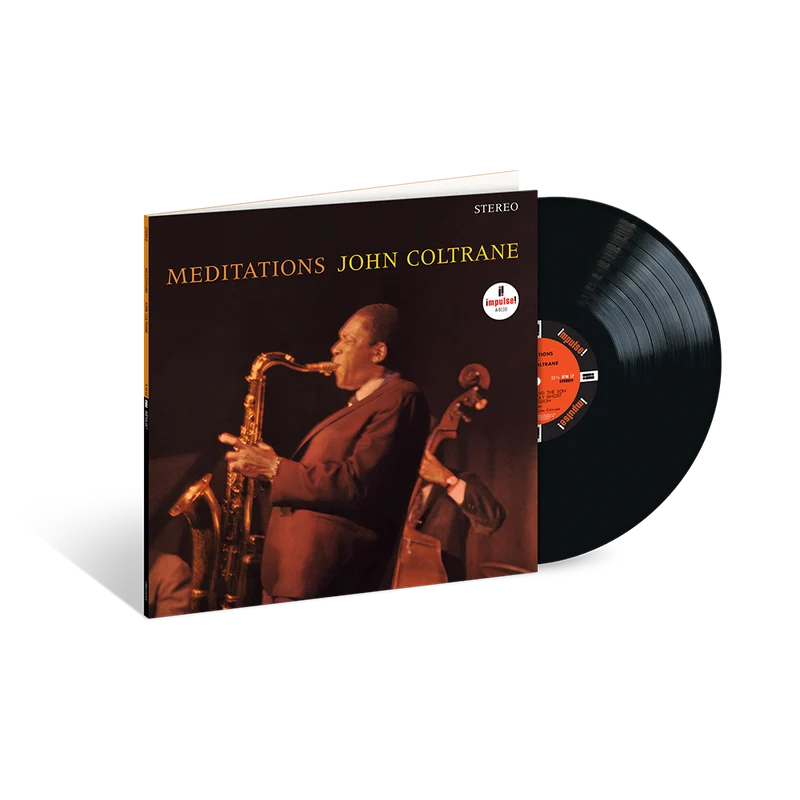 SORTIE LE 14.08.2026 Sorti en 1966 chez Impulse! Records, *Meditations* saisit le quartet de la dernière période de John Coltrane en pleine transition : il s'aventure sur de nouveaux territoires sonores tout en préservant l'intensité fondamentale de sa formation classique. La série Verve Vault est systématiquement masterisée à partir de bandes analogiques et pressée sur vinyle de 180 g chez Optimal.