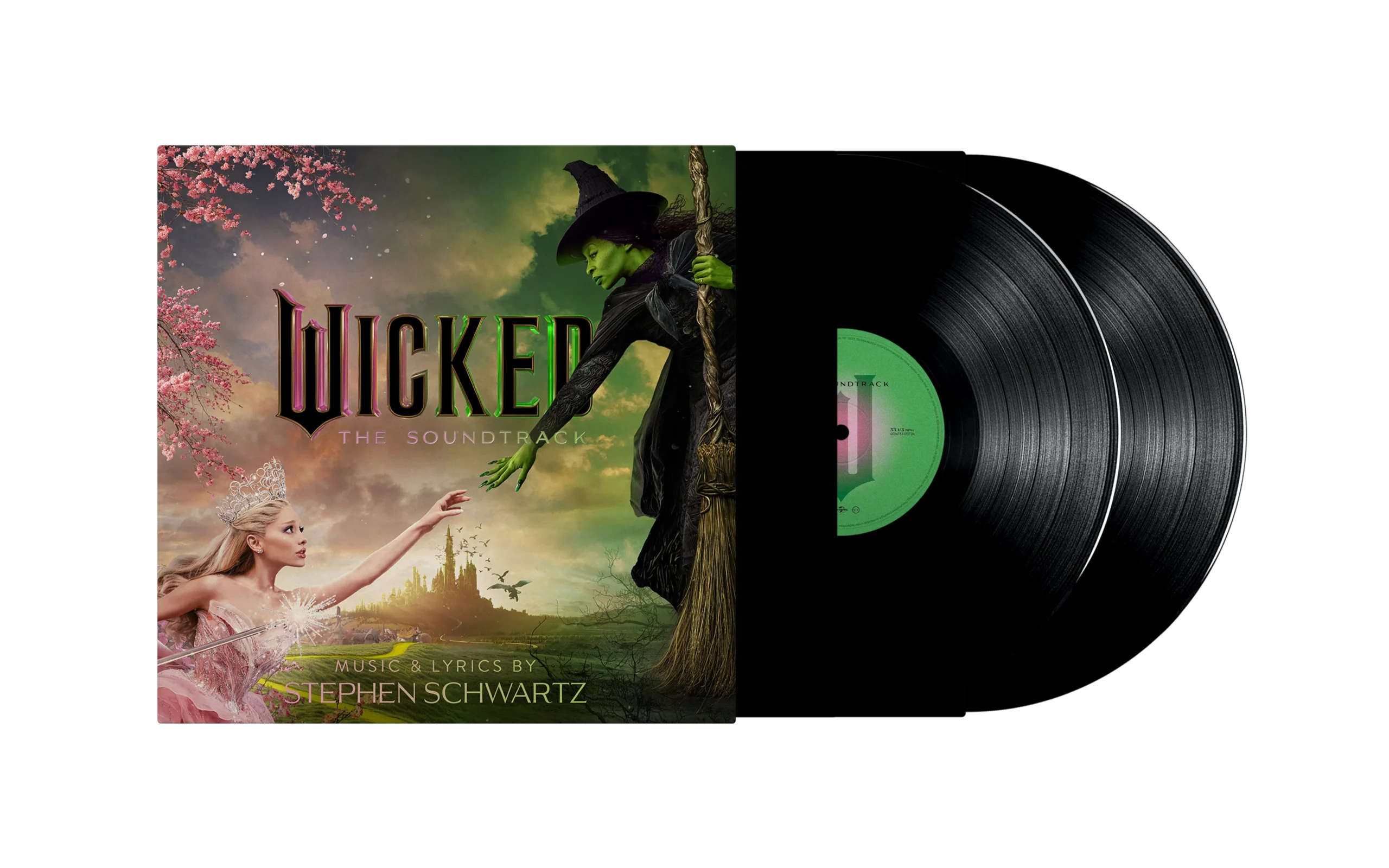 Wicked : The Soundtrack comprend des interprétations des stars du nouveau film événementiel d'Universal Pictures, Wicked, avec une musique et des paroles du légendaire compositeur et parolier Stephen Schwartz, lauréat d'un Grammy Award et d'un Oscar®. La bande originale comprend des chansons interprétées par Cynthia Erivo (Harriet, The Color Purple à Broadway), puissance vocale récompensée aux Emmy, Grammy et Tony Awards et nominée aux Oscars®, dans le rôle d'Elphaba, et par Ariana Grande, artiste multi-platine récompensée aux Grammy Awards et superstar mondiale, dans le rôle de Glinda. La bande originale met également en vedette les talents musicaux de Michelle Yeoh, lauréate d'un Oscar®, dans le rôle de Madame Morrible, la majestueuse directrice de l'université de Shiz ; Jonathan Bailey, lauréat d'un Olivier Award et nominé aux Emmy Awards (Bridgerton, Fellow Travelers), dans le rôle de Fiyero, un prince espiègle et insouciant ; et Jeff Goldblum, icône de la culture pop, dans le rôle du légendaire Magicien d'Oz. Basé sur l'une des comédies musicales les plus appréciées et les plus durables de ces deux dernières décennies, le film Wicked, adaptation spectaculaire et emblématique de sa génération, est destiné à être le film le plus commenté de la période des fêtes. La bande originale officielle comprend les chansons emblématiques de Wicked « Defying Gravity », « Popular », « Dancing Through Life » et bien d'autres, interprétées comme vous ne les avez jamais entendues auparavant ! Wicked, qui sortira en salles le 22 novembre 2024, est le premier chapitre d'une célébration culturelle immersive en deux parties. Wicked Part Two devrait arriver en salles l'année prochaine, le 21 novembre 2025.