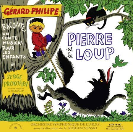 Gérard Philipe - Pierre et le loup - LP