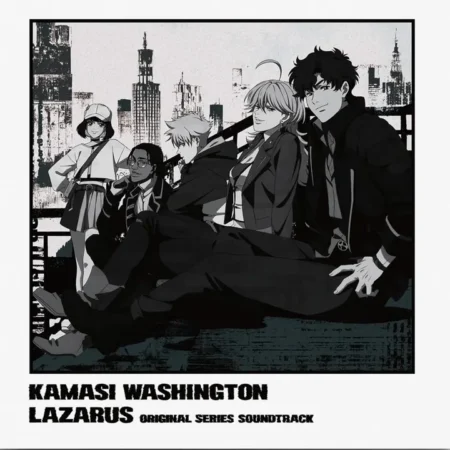 Le saxophoniste de jazz américain Kamasi Washington signe une partie de la bande originale de la série animée « Lazarus » de Shinichiro Watanabe. À travers 11 titres immersifs d'une durée totale de 80 minutes, le jazz fusion audacieux et puissant de Kamasi Washington accompagne avec efficacité la course contre la montre des protagonnistes face à «Hapna».