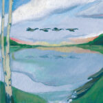 In Your Long Shadow est un album sur le vent, le lac Michigan en hiver et le silence d'une longue soirée d'été: autant d’éléments qui traduisent le chagrin éprouvé par Lillian King lors de la perte de son père, Neil King Jr. Lorsque son père est décédé en septembre 2024, le deuil a imprégné chaque aspect de la vie de Lillian, surtout lorsqu'elle fait les choses que son père aimait le plus, toutes les petites choses simples du quotidien qui rendent la vie digne d'être vécue : cuisiner, prendre le chemin le plus long pour aller au travail, nager dans l'eau froide. Dans le tourment du deuil, il semble impossible de trouver quoi que ce soit qui ne vous rende pas encore plus triste, mais lorsque Lillian a trouvé ces choses, elle s'y est accrochée. Il est rapidement devenu évident que les meilleurs mécanismes d'adaptation n'étaient pas les gin tonics, mais le fait de parler autant que possible à sa mère et à sa sœur, et de produire un album. Malgré le sujet déprimant, le processus d'enregistrement a été spontané et léger. Au milieu de l'enregistrement de In Your Long Shadow, Lillian s'inquiétait de créer un album de deuil. Sa sœur Frances, comme d'habitude, lui a donné le bon conseil : « À partir de maintenant, tous les albums seront des albums de deuil. » In Your Long Shadow parle autant de la perte que de la vie avec elle. Emportez-le avec vous lors d'une promenade.