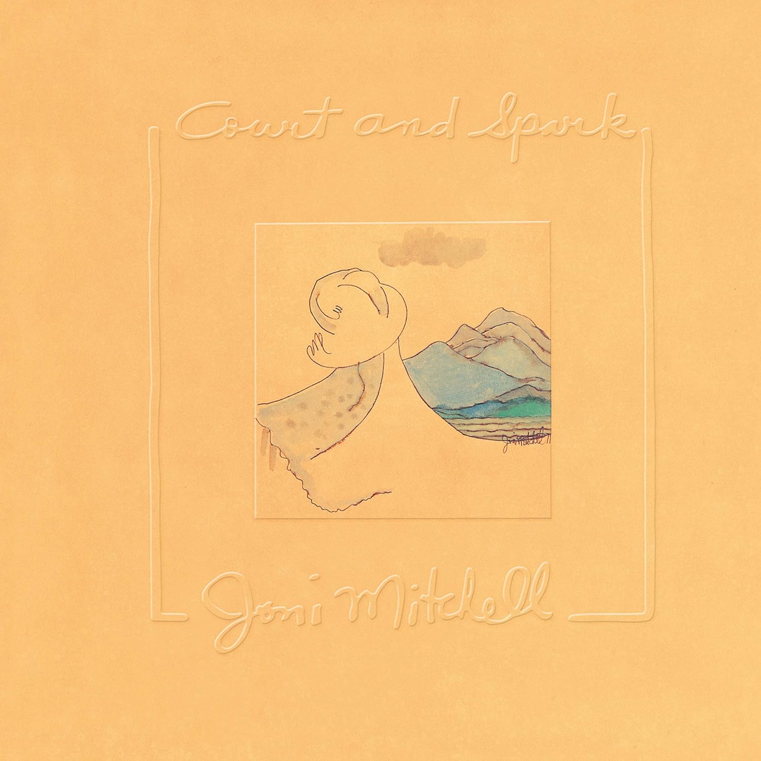 JONI MITCHELL - COURT AND SPARK - LP