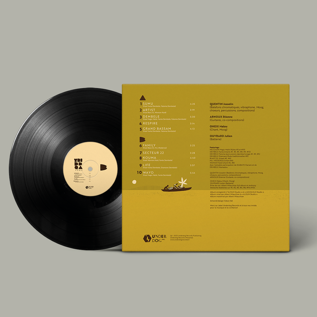 Tribeqa revient avec SUMU, un quatrième opus magistral qui confirme l'identité unique du collectif : un dialogue vibrant entre les racines africaines, l'élan du jazz et la puissance du hip-hop.