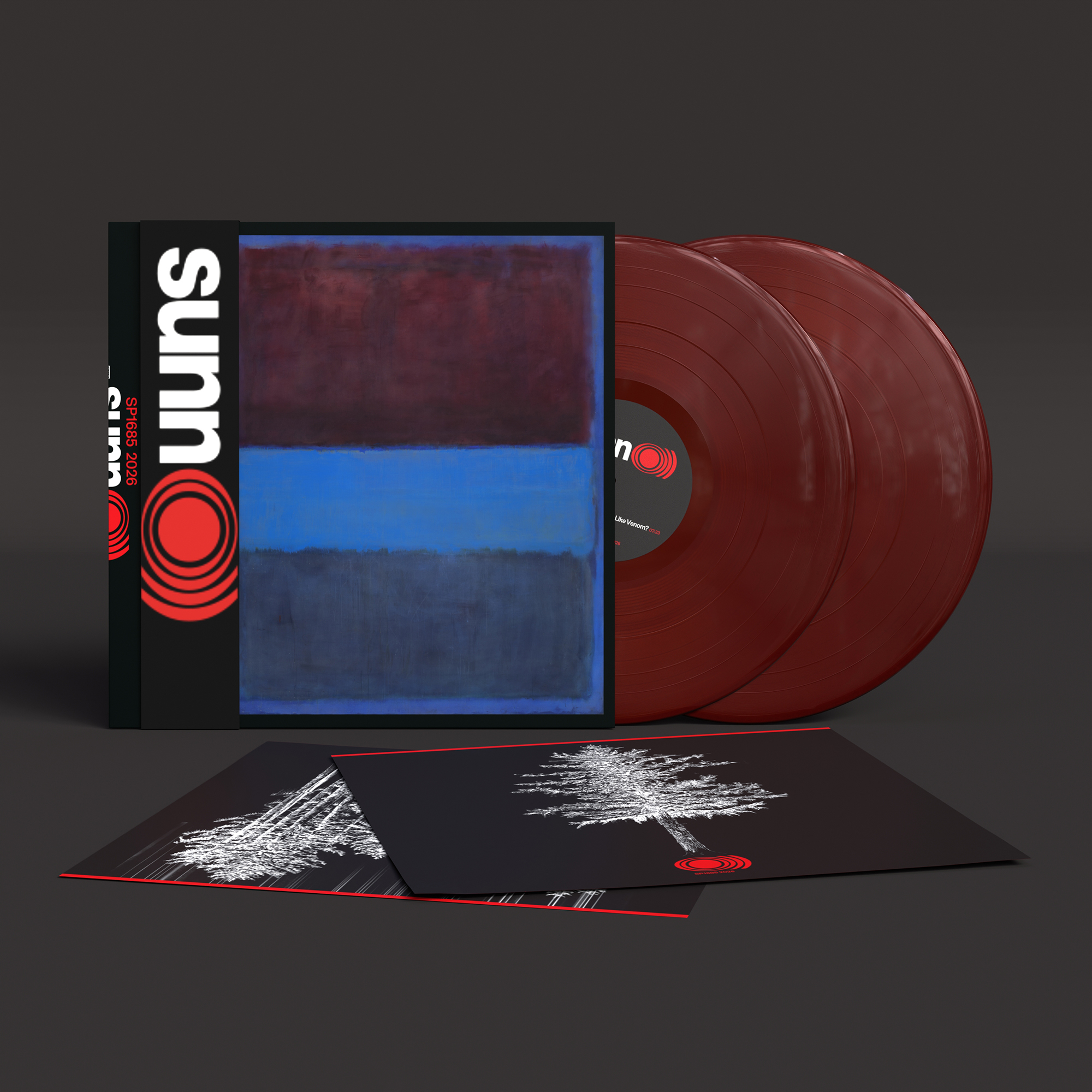GATEFOLD / VINYLE ROUGE / ARTWORK ALTERNATIF EUROPE
