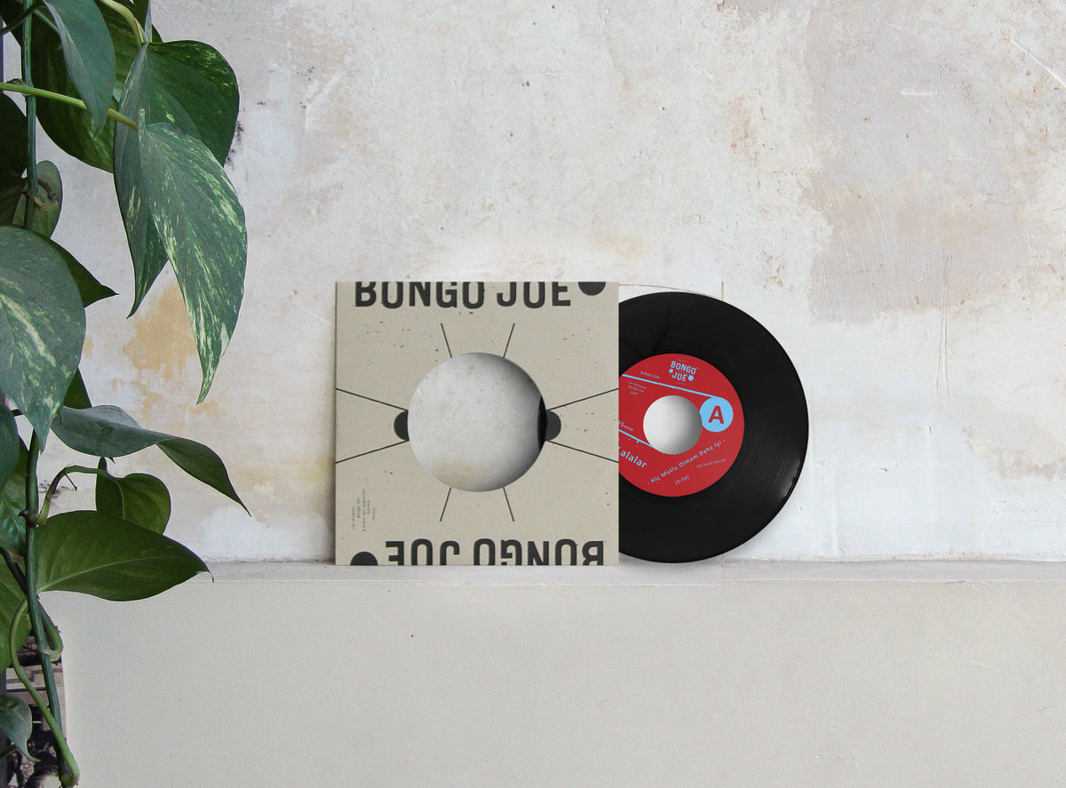 LALALAR - HIC MUTLU OLMAM DAHA IYI - CEKETINI AL YOLUNA BAK (vinyl 45T) - LP