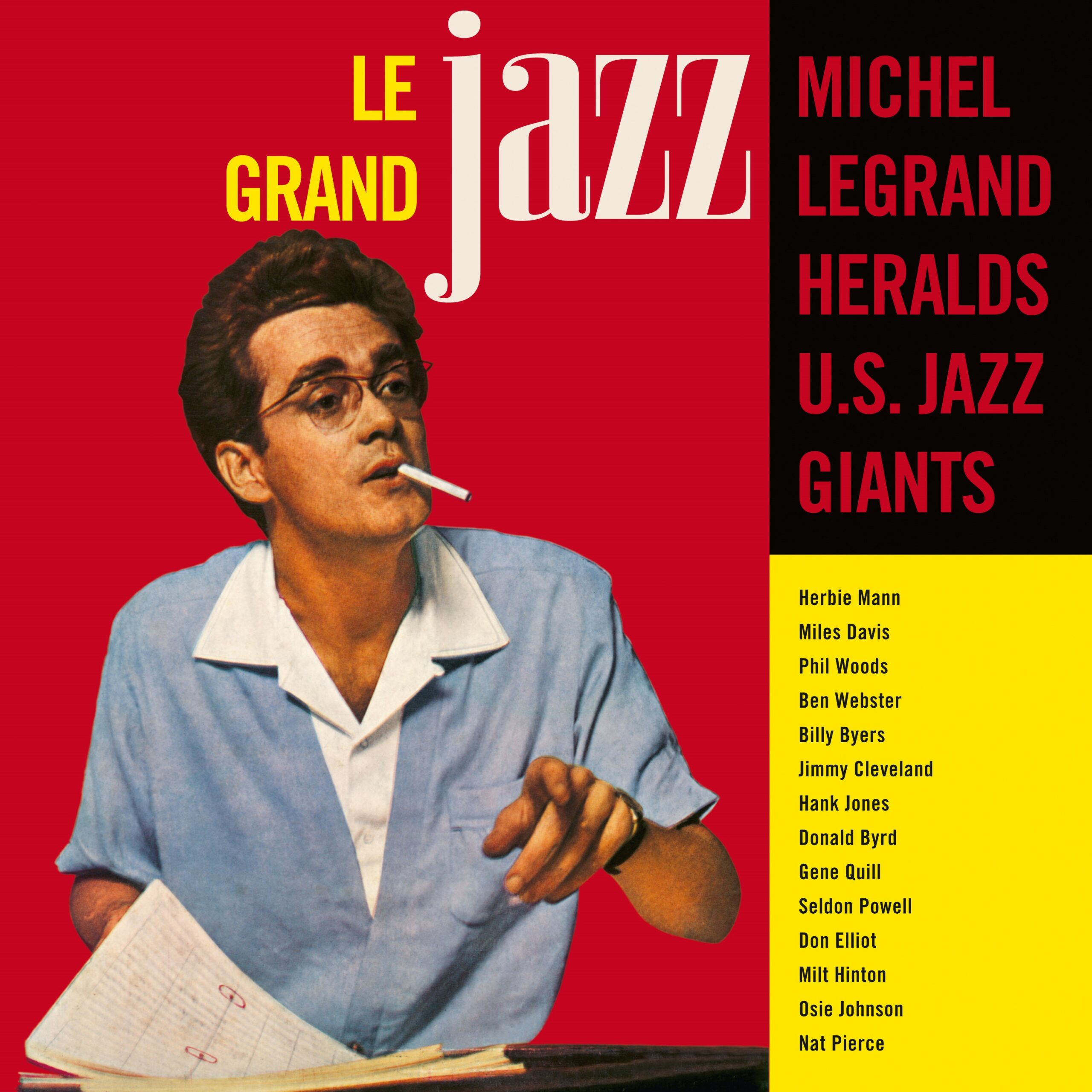 L’album légendaire de 1958 « Legrand Jazz » est réédité à l’occasion du Record Store Day 2026, accompagné d’un tirage d’art exclusif d’une photo de session de Miles Davis avec John Coltrane. La pochette comprend une note de Michel Legrand sur les sessions d’enregistrement qui ne figurait pas sur l’édition originale. Michel Legrand a qualifié l’album de « disque de ses rêves ». Compositeur et arrangeur à succès déjà en 1958, il avait convaincu les meilleurs musiciens de l’époque d’enregistrer un album composé essentiellement de standards de jazz.