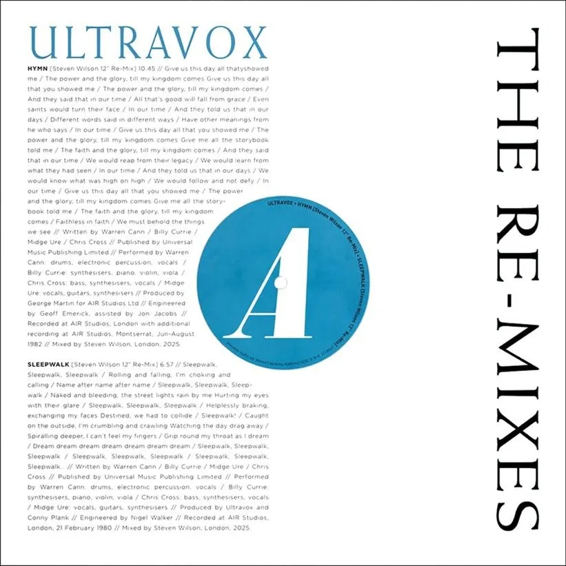 Ultravox - Re-Mixes