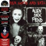 Between Good And Evil est une compilation de singles destinée à présenter la “carrière extraordinaire” du groupe de ses membres Nik Fiend et Mrs Fiend, s’étendant de leur premier single en 1983 jusqu’aux sorties parues jusqu’en 1994. Cinq de leurs albums et douze de leurs singles ont atteint des positions dans le Top 20 des classements indie au Royaume-Uni. Ils sont toujours actifs et maintiennent leurs pages officielles sur les réseaux sociaux. 2LP ROUGE TRANSPARENT et NOIR.
