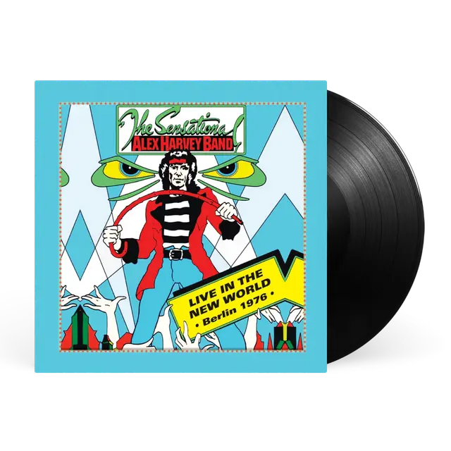 THE SENSATIONAL ALEX HARVEY BAND - LIVE IN THE NEW WORLD - BERLIN `76
