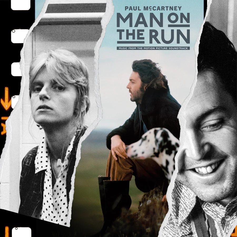 Man on the Run (Music from the Motion Picture Soundtrack) est tiré du documentaire d'Amazon MGM Studios "Paul McCartney Man on the Run", réalisé par Morgan Neville, lauréat d'un Oscar. Cet album contient des morceaux peu connus et des titres préférés des fans issus de la carrière post-Beatles de McCartney, retraçant le parcours de Paul depuis la dissolution du plus grand groupe au monde jusqu'à la preuve donnée aux critiques et aux fans qu'une suite n'était pas impossible. Cet album compile plusieurs des enregistrements clés du film pour la première fois en vinyle, y compris les titres inédits « Live and Let Die (Rockshow) », « Gotta Sing Gotta Dance » et « Arrow Through Me (Rough Mix) ». Disponible dès maintenant en vinyle noir 180g dans une pochette incluant un poster.