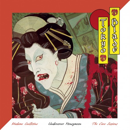 Pour la première fois, Tokyo Blade réunit trois EP essentiels sur une seule édition vinyle. Madame Guillotine crépite d’une urgence NWOBHM brute, Undercover of the Honeymoon affine les accroches et les mélodies, tandis que The Cave Sessions dépouille l’ensemble pour atteindre une intensité quasi live. Écoutés dans leur globalité, ces enregistrements retracent le parcours d’un jeune groupe en train de trouver sa voix, équilibrant une rugosité très ancrée dans la rue avec une ambition grandissante, et capturant l’énergie fébrile de l’underground heavy metal britannique à son apogée la plus sauvage. 1LP vinyle BLANC.