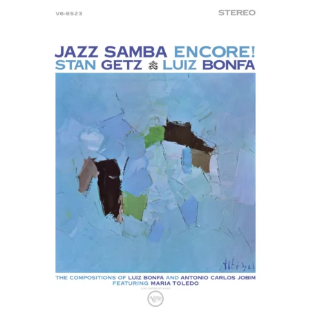 Jazz Samba Encore! est un album de bossa nova de Stan Getz et Luiz Bonfá, sorti chez Verve. Il s'agit d'une bossa nova au rythme plus lent. On y trouve un mélange de standards de Jobim et de compositions originales de Bonfá. Parmi les interprètes figurent également Antonio Carlos Jobim et la chanteuse Maria Toledo, épouse de Bonfá. La peinture ornant la pochette est une œuvre d'Olga Albizu, artiste expressionniste abstraite portoricaine influente installée à New York. Tracklist Face A Sambalero Só Danço Samba (I Only Dance Samba) Insensatez (How Insensitive) O Morro Não Tem Vez (Favela) Samba de Duas Notas (Two Note Samba) Face B Menina Flor Mania de Maria Saudade Vem Correndo Um Abração no Getz (A Tribute to Getz) Ebony Samba