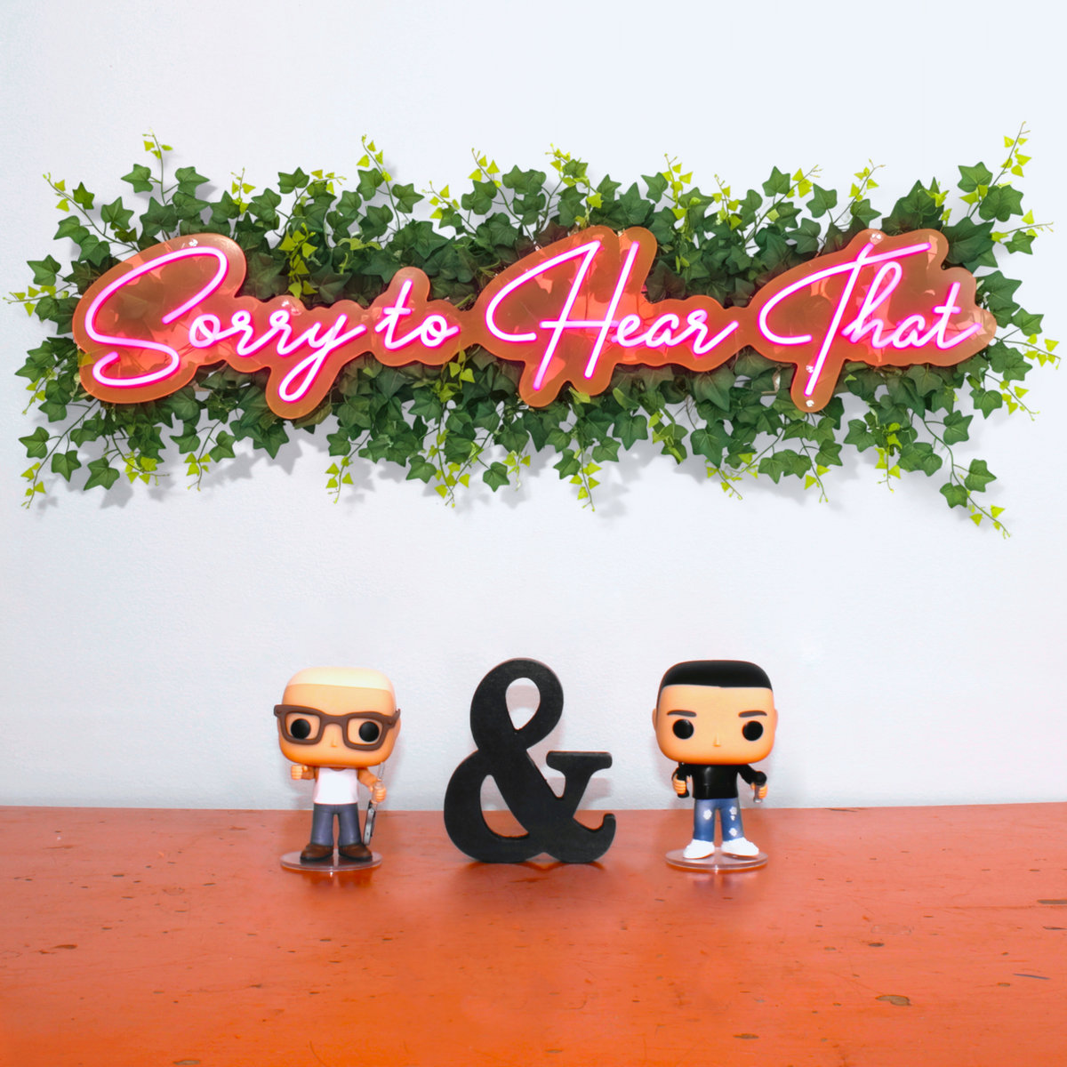 Jack Callahan et Jeff Witscher étaient épuisés. Depuis le début du millénaire, ils écumaient la scène musicale expérimentale underground américaine, sous des pseudonymes plus ou moins connus : Rene Hell, Marble Sky, die Reihe, et bien d'autres. Leur premier album, Think Differently, était le fruit d'une convergence de plusieurs aboutissements : la dissolution de leur scène underground et, en grande partie à cause de cela, la musique abstraite qu'ils composaient séparément et ensemble depuis toujours ne trouvait plus le même écho. Quelle autre voie s'offrait à eux que celle de la pop ? Alors pourquoi ne pas suivre le courant ? Créer un album pop rock, hymne à la guitare, typique du début du millénaire, sur le thème de musiciens underground vieillissants qui ne veulent plus faire de noise. Eh bien, Sorry to Hear That est un album qui parle de Think Differently. Si Think Differently était un album méta-conceptuel, Sorry to Hear That est un album méta-méta-conceptuel. Méta Méta+Hodos. Enregistré sur une période de neuf mois suivant la sortie de leur premier album, ce disque témoigne d'une période de bouleversements personnels et professionnels. L'optimisme initial suscité par l'attention portée à « Think Differently » s'est rapidement mué en fanatisme, pour ensuite sombrer dans la peur, la déception et la rupture. L'album qui en résulte est à la fois un témoignage et un récit de cette époque. « Sorry to Hear That » est une suite méta qui reprend là où le premier s'était arrêté, tant sur le plan sonore que conceptuel. On y retrouve davantage de guitares, de breakbeats, une introspection mélancolique plus marquée et une autodérision teintée d'humour. Il retranscrit parfaitement l'intention du duo dès le départ : un album percutant, riche en commentaires des deux camps, celui des musiciens et celui des artistes. L'album Sorry to Hear That comprend de nombreuses apparitions d'invités, anciens et nouveaux, camarades des tranchées de la musique indépendante : Marlon DuBois, chef de file de Shed Theory, Dylan Baldi et Jayson Gerycz de Cloud Nothings, Flannery Silva alias F.G.S., Jazz Lambaux et d'autres.