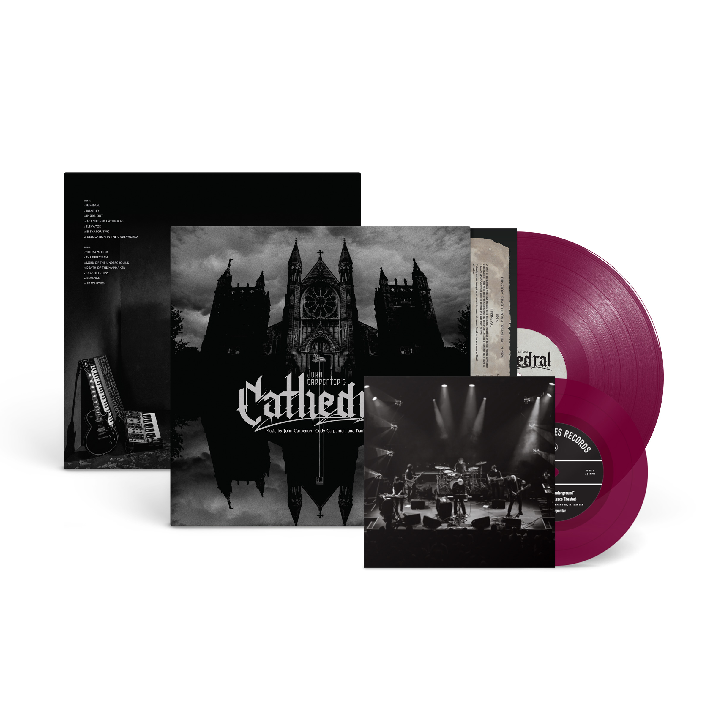 JOHN CARPENTER, CODY CARPENTER & DANIEL DAVIES – CATHEDRAL (ED LIM + 45T)