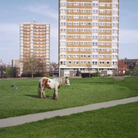 *It Goes On* est le premier album de Westside Cowboy, un quatuor basé à Manchester, produit par Loren Humphrey. Il pourrait bien s'agir de l'un des meilleurs disques de 2026. Des chansons qui s'imposent d'emblée comme des classiques pour une nouvelle génération. À l'ère des algorithmes, Westside Cowboy incarne la preuve vivante de la magie qui ne peut naître que des liens humains. Trois ans seulement après leur formation à Manchester — un groupe lancé pour le plaisir, sans même envisager de monter sur scène —, le quatuor a façonné ce qui est peut-être le premier album le plus enthousiasmant de l'année, en se laissant simplement guider par ce qui leur procurait du bien-être. *It Goes On* dégage une urgence émotionnelle propre aux premiers disques de jeunes groupes. Certaines musiques possèdent une sonorité triomphante, souvent en tonalité majeure — à l'instar du premier album d'Arcade Fire ou du titre « Someone Great » de LCD Soundsystem — : elles allient une énergie et une modernité tenaces à une certaine simplicité.