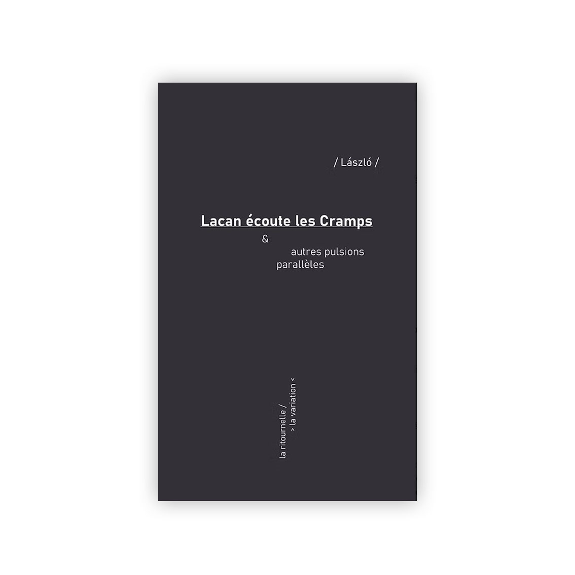 Le 13 juin 1978, Jacques Lacan assiste à un concert donné par les Cramps au Napa State Hospital en Californie. Le 30 octobre 1975, Gilles Deleuze et Félix Guattari assistent à un concert donné par Can à Stuttgart. Le 16 janvier 1966, Michel Foucault, invité par la New York Society for Clinical Psychiatry assiste à un concert donné par le Velvet Underground au Delmonico Hotel. Dans ces trois uchronies, László imagine une rencontre entre quatre intellectuels français qui ont marqué la deuxième moitié du XXe siècle et trois groupes de rock cultes. À partir de trois situations inattendues, László tire parti de toute la liberté qu’autorise la fiction. Avec chacun de ses textes qui constituent des parodies d’essais, László relie plusieurs espaces, plusieurs temps et plusieurs savoirs (psychanalyse, philosophie et musique) : il compose ainsi des fragments biographiques hérétiques, excentriques et excessivement savoureux et plonge au cœur de ce qui fait l'essence du rock : le désir.