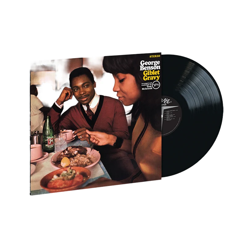 SORTIE LE 14.08.2026 Sorti en 1968 chez Verve Records, l’album *Giblet Gravy* témoigne de la période initiale de la collaboration entre le guitariste George Benson et le label. La série Verve Vault est systématiquement masterisée à partir de bandes analogiques et pressée sur vinyle de 180 g chez Optimal.