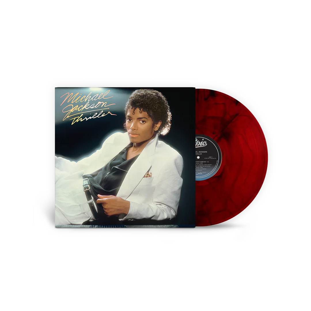 MICHAEL JACKSON - Thriller (Limited Edition Red & Black Marble Vinyl) - LP