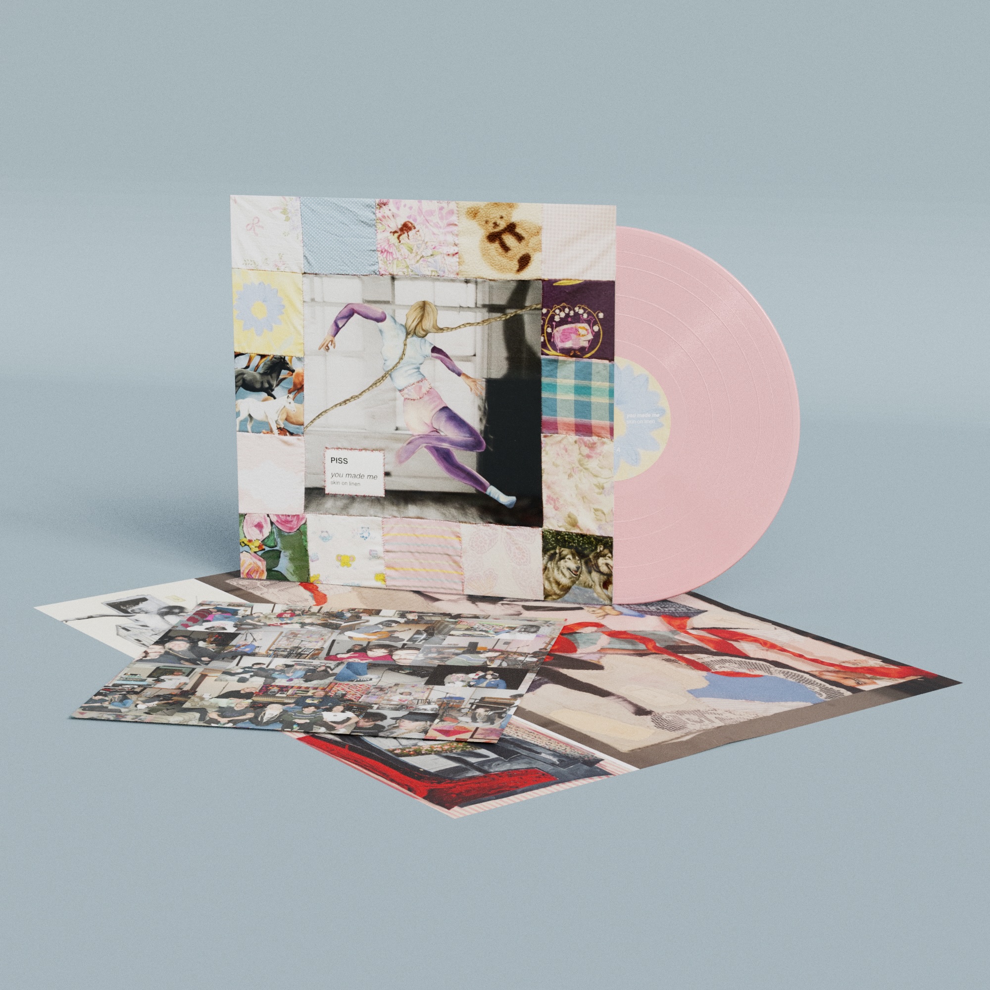 Piss – You Made Me – Skin On Linen – Vinyle Rose