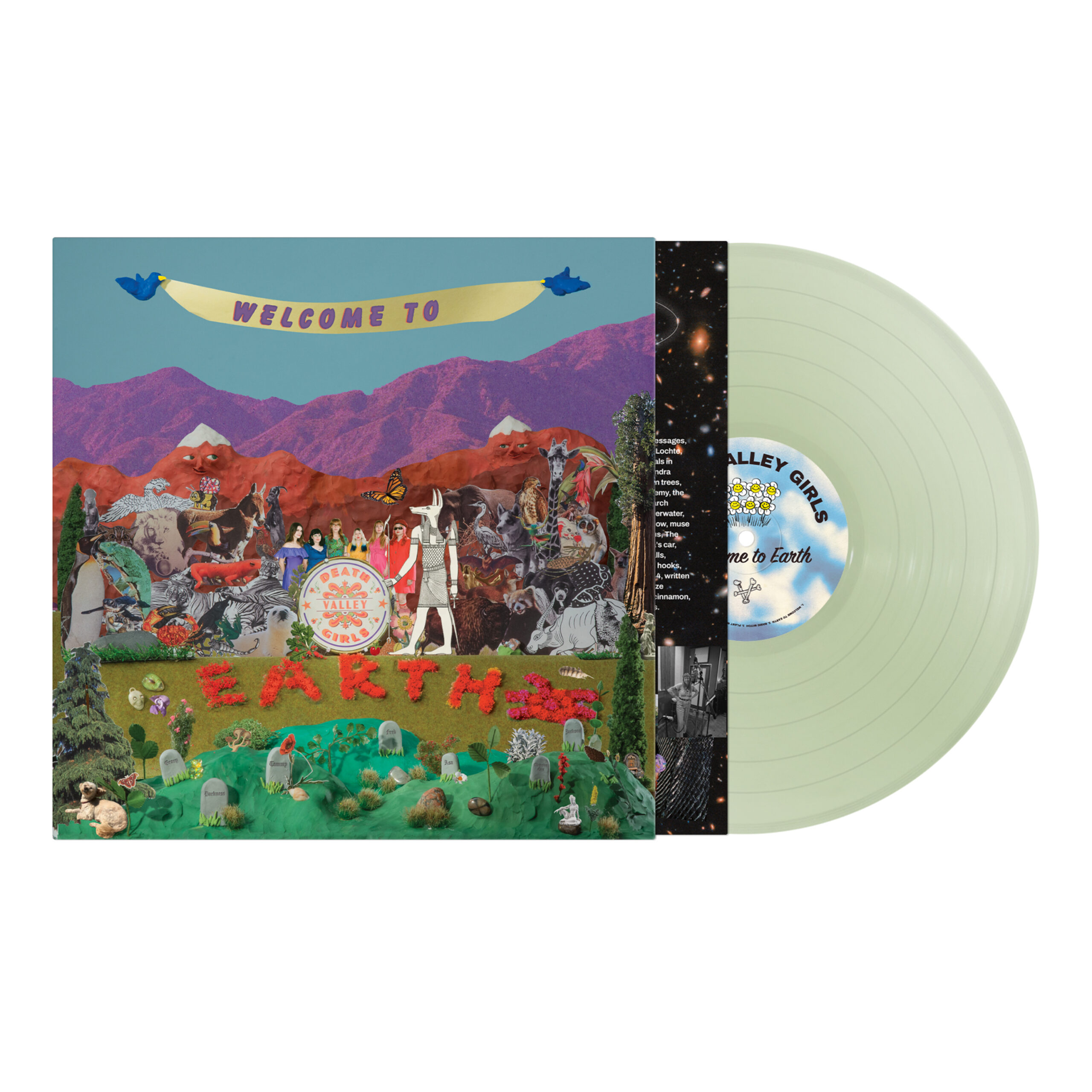 Death Valley Girls – Welcome To Earth – Vinyle Vert