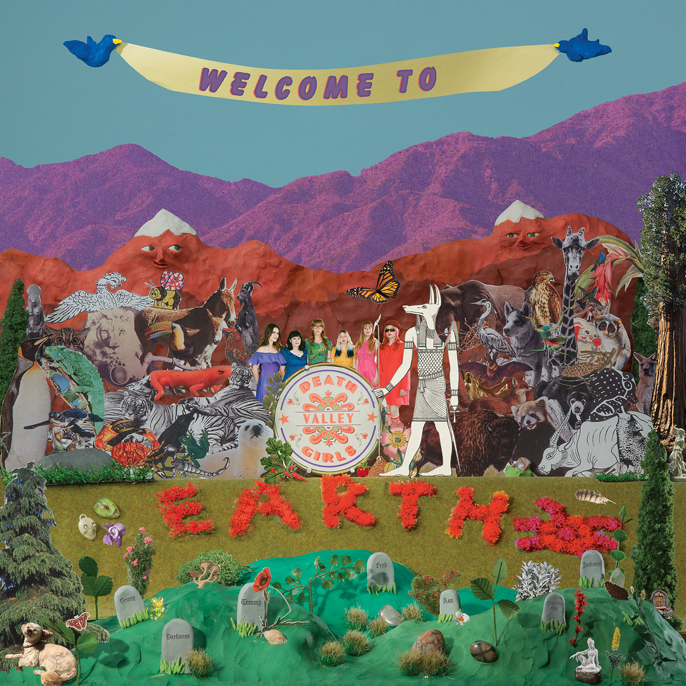 Death Valley Girls – Welcome To Earth – Vinyle Vert