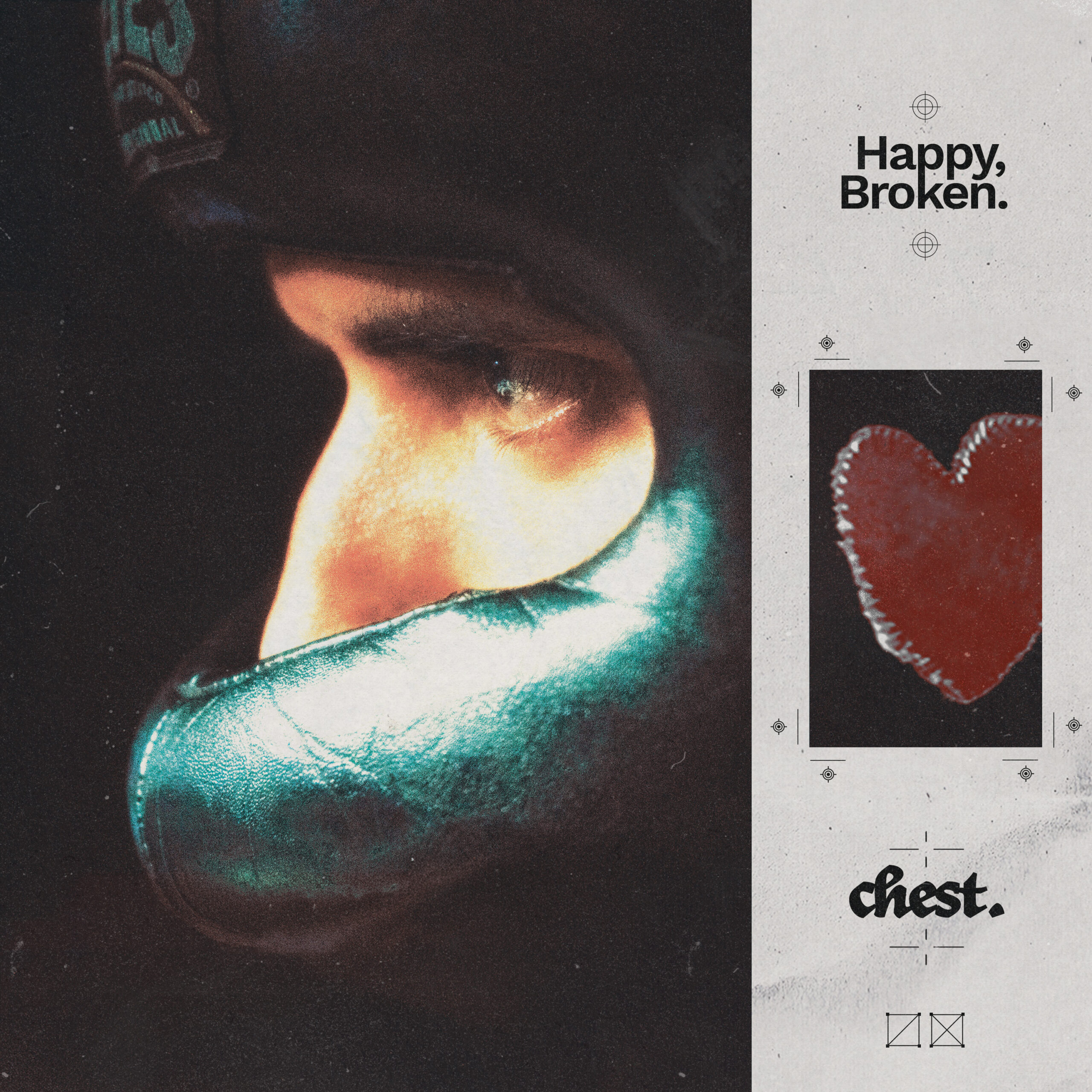 Chest. Happy, Broken.