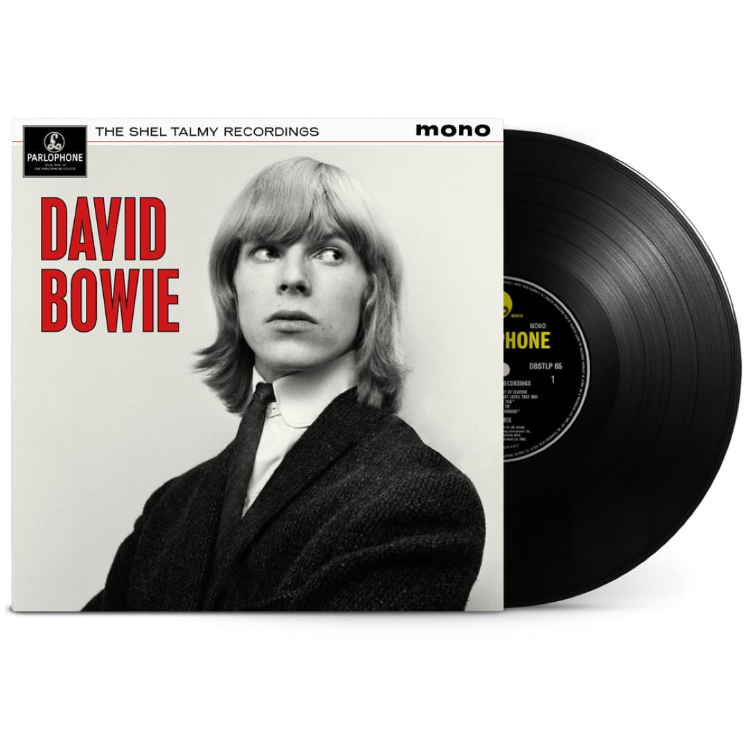 SORTIE LE 18.09.2026 The Shel Talmy Recordings est une nouvelle compilation qui rassemble la collection la plus complète de titres enregistrés en 1965 par le jeune David Bowie (alors appelé Davie Jones) et le légendaire producteur des années 60, Shel Talmy.